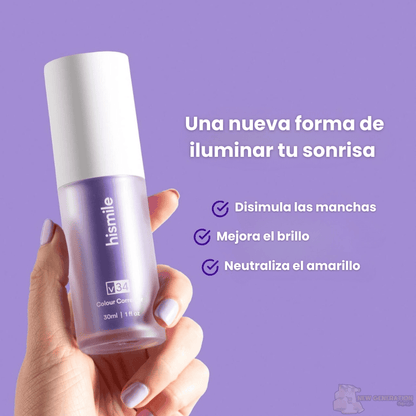 CREMA DENTAL BLANQUEADORA - HISMILE V34®️